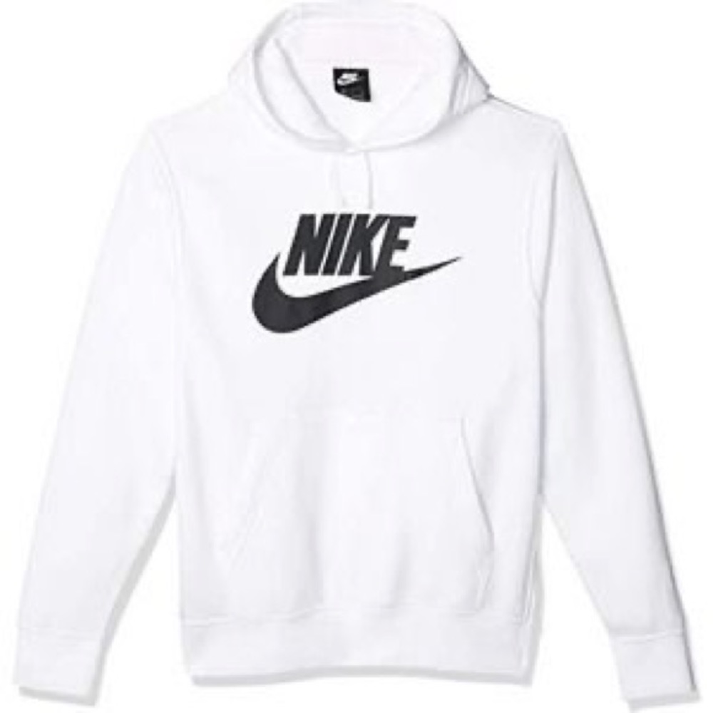 Nike white hoodie